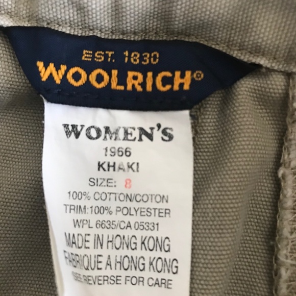 Woolrich Khaki Cargo Shorts - Picture 4 of 4